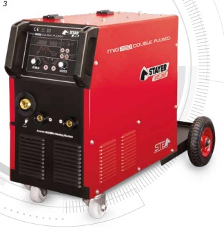 [1.2401] Suvirinimo aparatas MIG - MAG SYNERGIC DOUBLE PULSE 280A STAYER (1.2401)