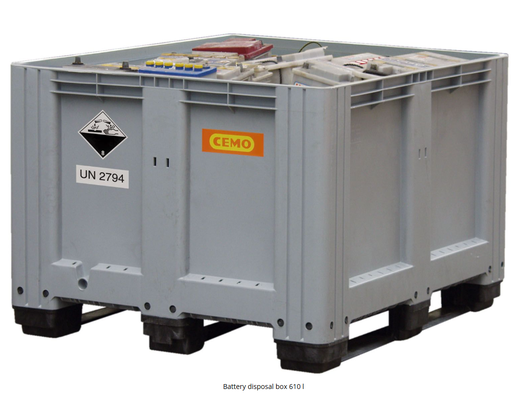 [8322] Hazardous waste container (8322, CEMO)