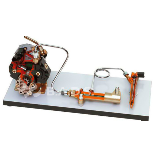 [AE410300M] Dyzelinės Common Rail sistemos pjūvio (cutaway) mokymo modelis (AE410300M, AUTO EDU)