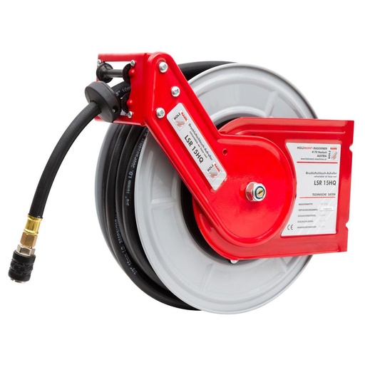 [LSR15HQ] Compressed air hose reel 15 m (LSR15HQ, HOLZMANN)