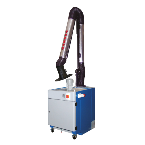 [MASTERJET-DF2-200 - 4 - 200] Mobile industrial filtration unit with 4-meter suction arm, Ø 200, Filcar MASTERJET-DF2-1BR 4m (MASTERJET-DF2-200 - 4 - 200, FILCAR)