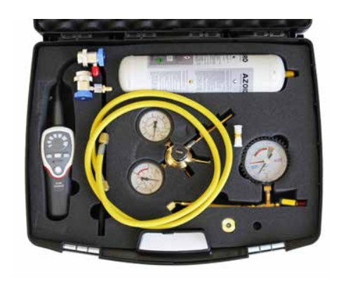 [01.000.225] Noplūdes pārbaudes sistēma A/C R134a un R1234yf (01.000.225, MARCO TOOLS)