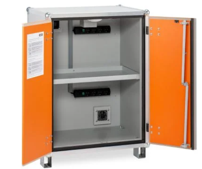 [11900] Battery charging cabinet Basic 8/10 with stand feet, 3-phase, CEMO (11900)