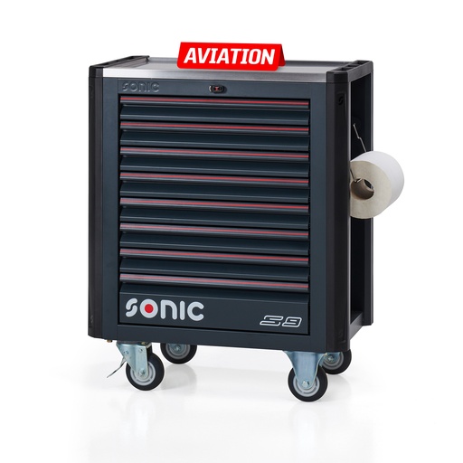 [726377] NEXT S9 tool trolley with 263-piece tool set (726377, SONIC)