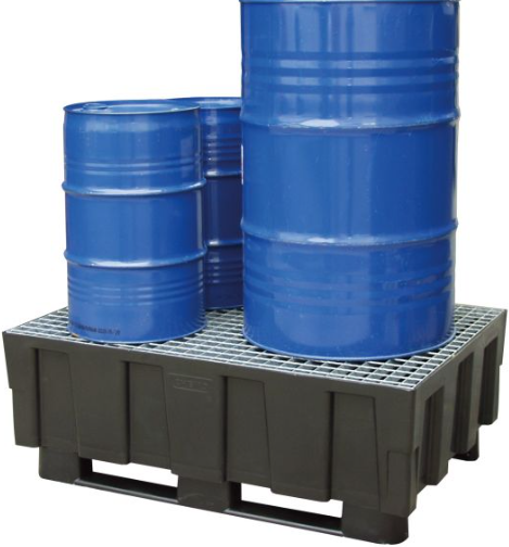 [8431] Storage sump pallet with collection tray, 224 l, CEMO (8431)
