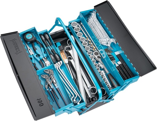 [190/80] Metal tool box with assortment (190/80, HAZET)