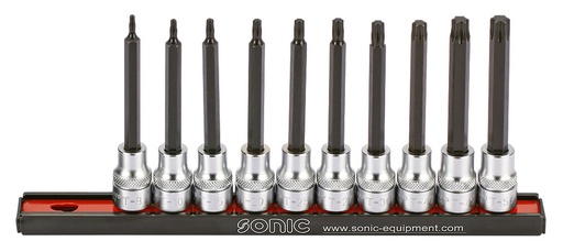 [201012] TORX ilgų antgalių 3/8 rinkinys (10vnt.) (201012, SONIC)