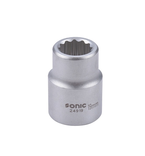 [24927] Sonic muciņa 3/4" 27 mm 12-šķautņu (24927, SONIC)