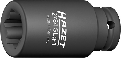 [2784SLG-1] Impact socket 1/2 inch, long, special for MERCEDES BENZ trucks (2784SLG-1, HAZET)