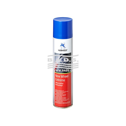 [2897-338-400] NEW WHEEL EXTREME padangų valiklis su silikonu 400ml (2897-338-400, NORMFEST)