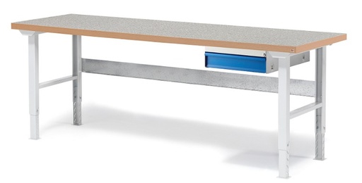 [232132] Workbench with drawer, 2000×800 mm, 750 kg load (232132)