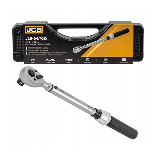 [JCB-6474515] Torque wrench 1/2", 10–60 Nm (JCB-6474515, JCB)