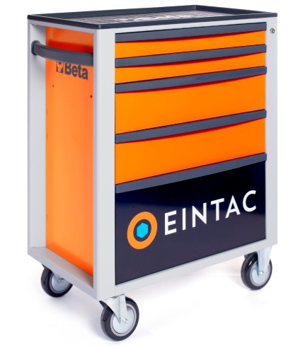 [EHV-GOLD] Insulated tool set with trolley, 58 pcs, Eintac (EHV-GOLD)