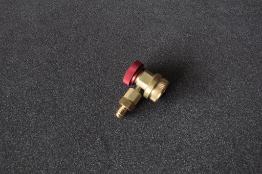 [8885400090] Quick service coupler HP for R134a, 1/4 in. SAE male thread (8885400090, WAECO)