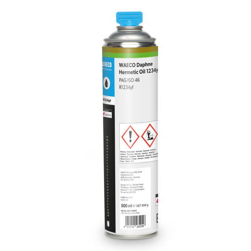 [8887200063] WAECO DHO 1234yf, Profi Oil System, 500 ml (8887200063, WAECO)
