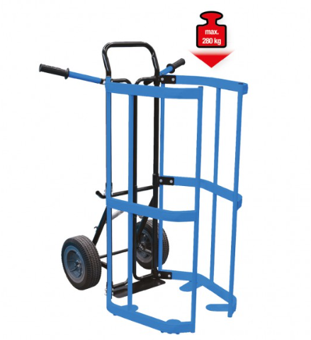 [160.0063] Ratų ir statinių vežimėlis, 280 kg KS Tools Werkzeuge-Maschinen GmbH (160.0063, KS TOOLS)