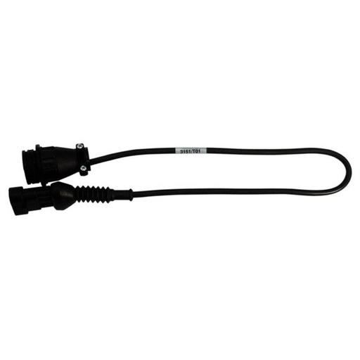 [3151/T01] Diagnostic connector IVECO 3 pin (3151/T01, TEXA)