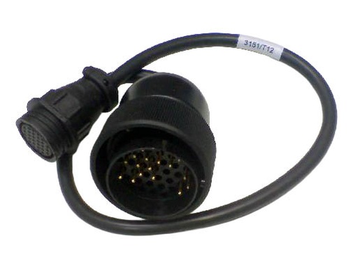 [3151/T12] Diagnostinė jungtis MAN 37 pin (Euro2/Euro3) (3151/T12, TEXA)