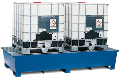 [318-72] Padėklas dviem IBC konteineriams sandėliuoti EUROLUBE (318-72, EUROLUBE EQUIPMENT)