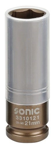 [3310121] Smūginė galvutė 1/2 ilga plonasienė 21mm (3310121, SONIC)