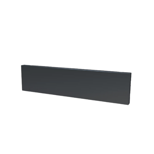 [47968] NEXT MSS non-perforated back panel, 613×148×30 mm (47968, SONIC)