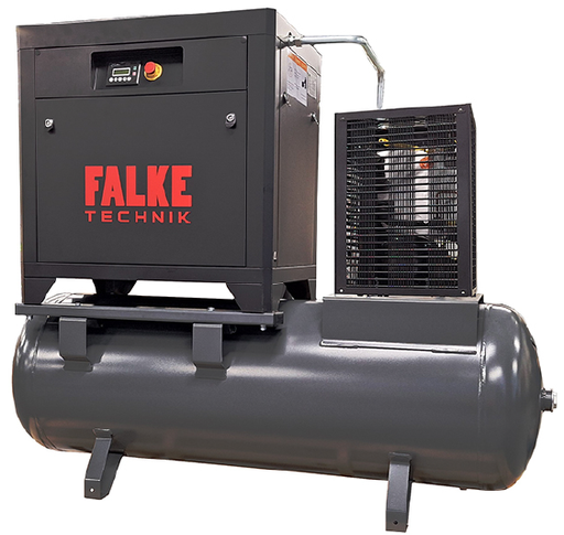 [FKTG 15 KSI Compact] Sraigtinis kompresorius su sausintuvu, 8 bar, 500 l, 11 kW (FKTG 15 KSI Compact, FALKE)