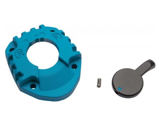 [9012TT-015/4] Spare part for pneumatic impact wrench 9012TT, rear cover with switch (9012TT-015/4, HAZET)