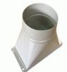 [ETB-FUS/200L] Aliuminio kanalo perėjimas D-200 mm (ETB-FUS/200L, CORAL)