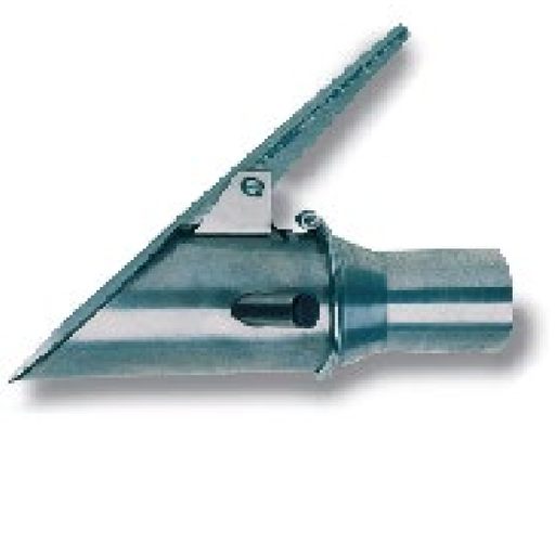 [BS-200/200] Nerūdijančio plieno antgalis su uždarymo atvartu 200 mm (BS-200/200, CORAL)