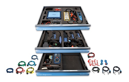 [PQ236] PicoScope 4425A EV diagnostic kit in foam (PQ236, PICO)