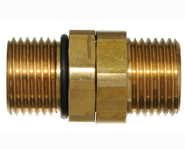 [3368515] Brass swivel connector G1/2"(m)-G1/2"(f) (3368515, EUROLUBE EQUIPMENT)