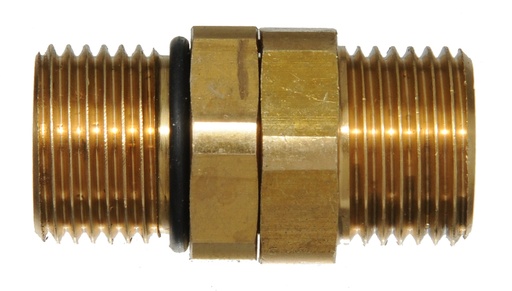 [3368519] Swivel chem G1/2"(m)-G1/2"(m) brass (3368519, EUROLUBE)