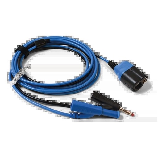 [TA404] PicoBNC+ test lead with 4 mm connector, 3 m, blue (TA404, PICO)