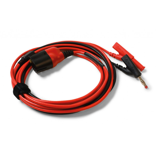 [TA405] PicoBNC+ mērīšanas vads ar 4 mm pastāvīgo zemējumu, 3 m, sarkans (TA405, PICO)