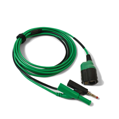 [TA406] PicoBNC+ mērīšanas vads ar 4 mm pastāvīgo zemējumu, 3 m, zaļš (TA406, PICO)