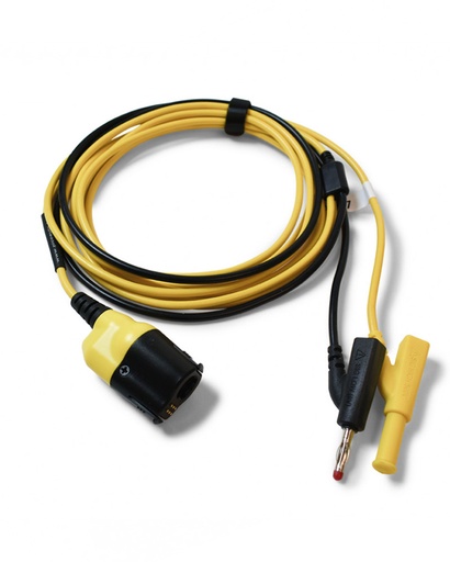 [TA478] PicoBNC+ Premium test lead with 4 mm permanent ground, 5 m, yellow (TA478, PICO)