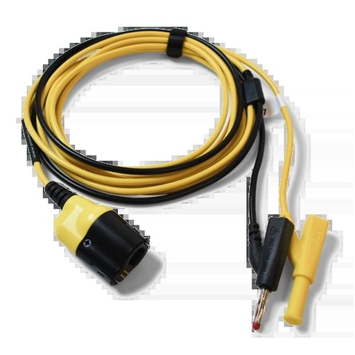 [TA478] PicoBNC+ test lead with 4 mm connector, 5 m, yellow (TA478, PICO)