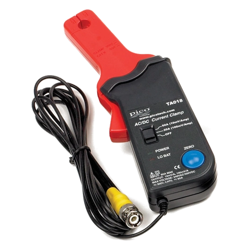 [TA018] 60 A DC current clamp with BNC connector (TA018, PICO)