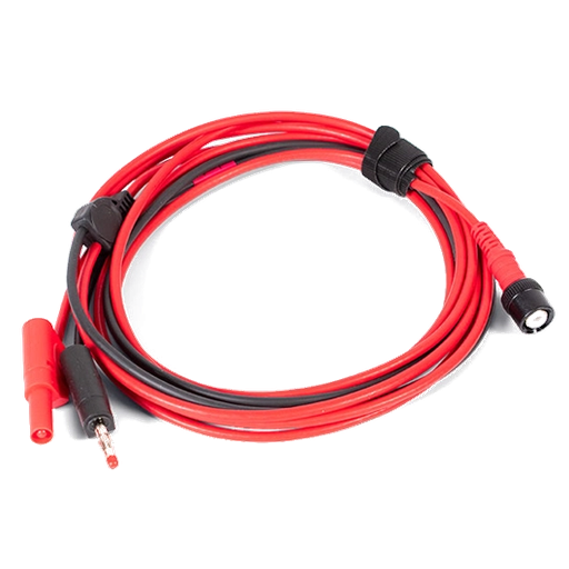 [TA126] Premium test lead BNC to 4 mm, 3 m, red, permanent ground (TA126, PICO)