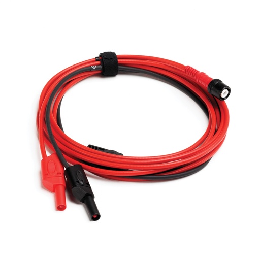 [TA200] Premium test lead BNC to 4 mm, 5 m, red, permanent ground (TA200, PICO)