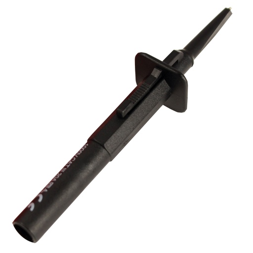 [TA089] Shrouded 4mm to sprung Kablys (black) (TA089, PICO)