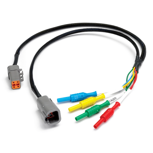 [TA205] Tarpinis laidas, 4 kontaktų didelė Deutsch DTPxx-4 jungtis (TA205, PICO)