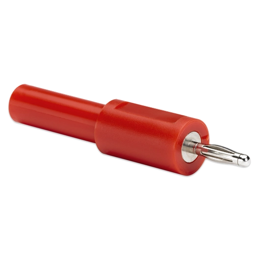 [TA307] Adapteris: ekranuotas → 2 mm lizdas (raudonas) (TA307, PICO)