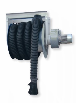 [AMA-MAXI-125/15-C] Mechanical exhaust reel with hose (AMA-MAXI-125/15-C, CORAL)