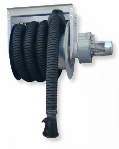 [APVTC-100/10-C] Mechanical exhaust gas extraction reel with fan (APVTC-100/10-C, CORAL)