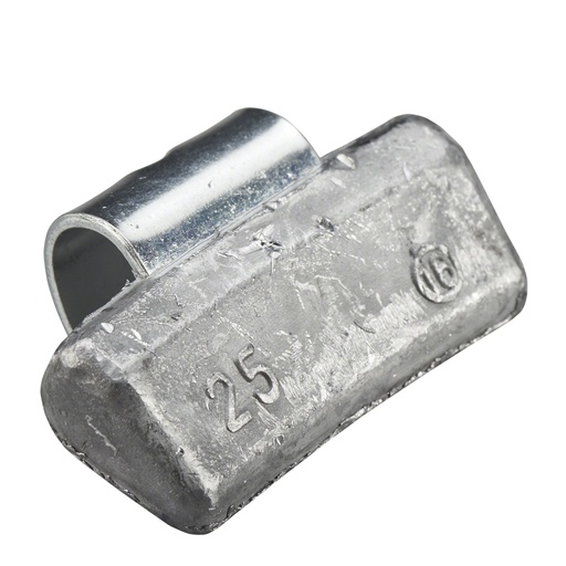 [PE16/0252/100] Riteņu balansēšanas atsvari lietiem diskiem ALU, 25 g, 100 gab. (PE16/0252/100)