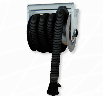 [AM-MAXI-150/13-C] Mechanical exhaust reel with hose (AM-MAXI-150/13-C, CORAL)
