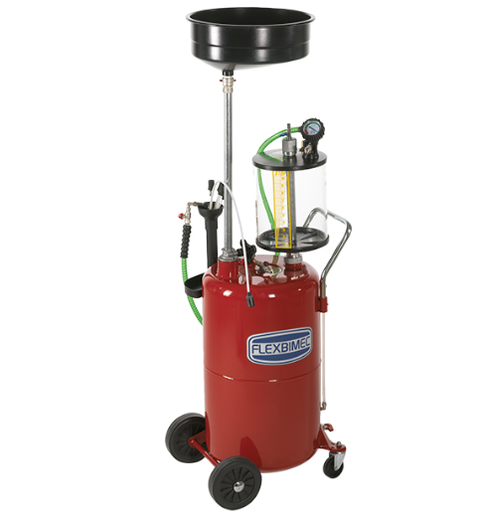 [3198] Mobilus kombinuotas panaudotos alyvos nupylimo ir siurbimo įrenginys su surinkimo talpa (3198, FLEXBIMEC)