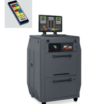 [PFC750E4E0] Kompiuterizuotas valdymo pultas su 19" TFT ekranu stabdžių stendui (lengviesiems ir komerciniams) (PFC750E4E0, SPACE)