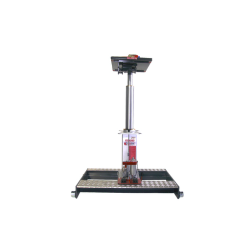[P-THP 20/1200U/L] Hidraulinis-pneumatinis teleskopinis duobinis keltuvas, važinėjantis bėgiu ant grindų, 20 t, 1200 mm (P-THP 20/1200U/L, PITLIFT)